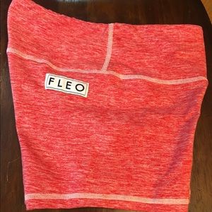 Fleo Heather Red power High Rise